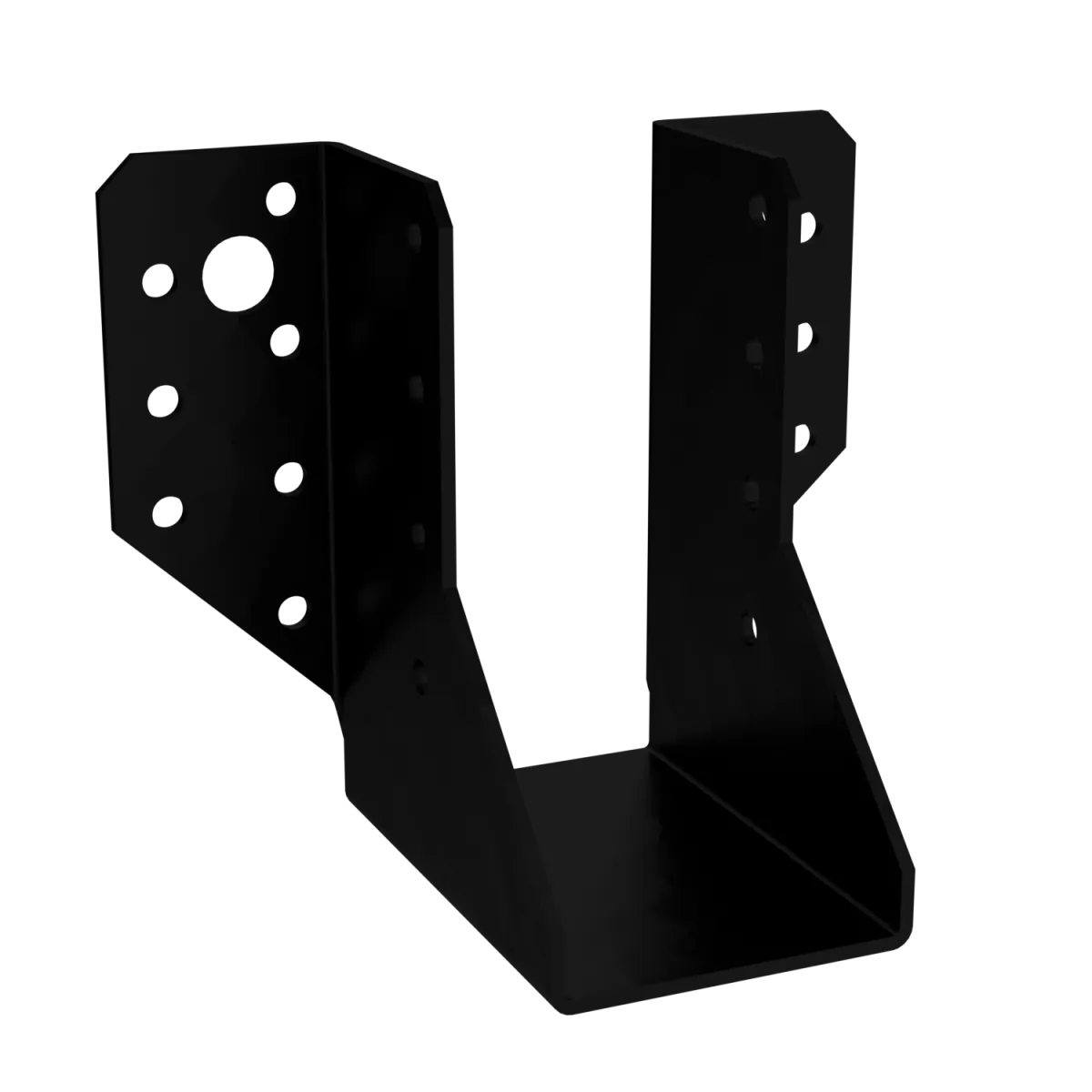 Nosač grede otvoreni WB52 C 48x96x75x2mm crni Domax