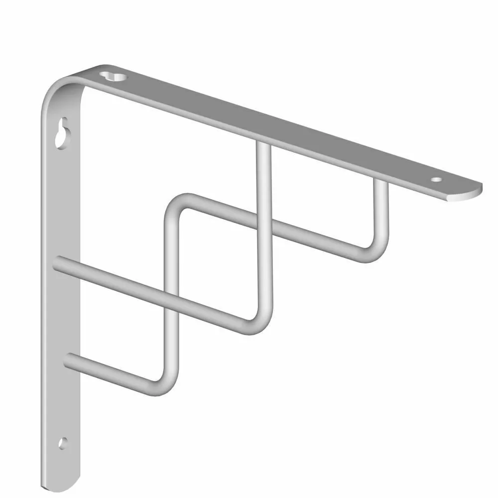 Nosač police Roxy 230x180mm  beli E. Sistem
