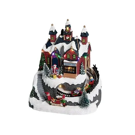 Novog. figura Village sa LED lampicama Feeric Lights and Christma