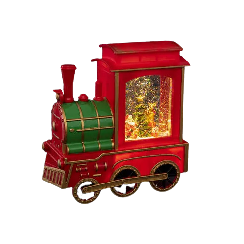 Novog. figura-voz sa Deda Mrazom Led crveni Feeric