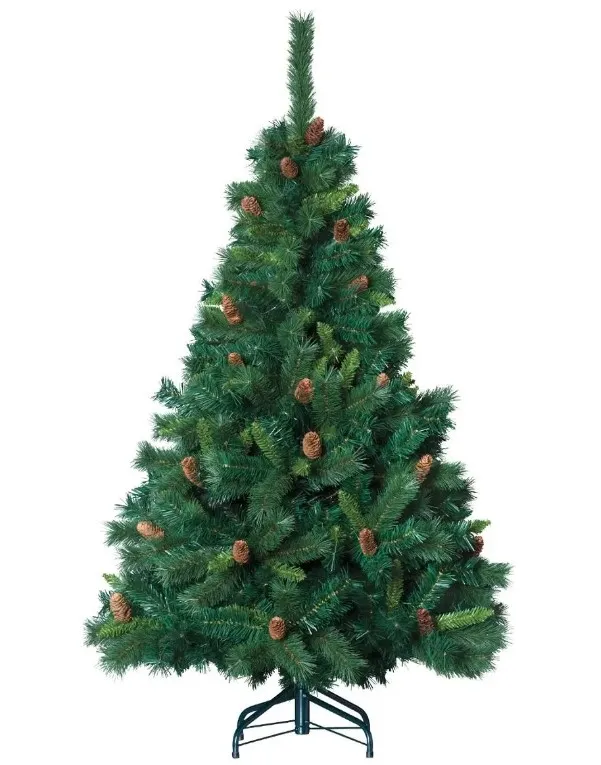 Novog. jelka Royal Majestic 210cm sa šišarkama zelena Feeric
