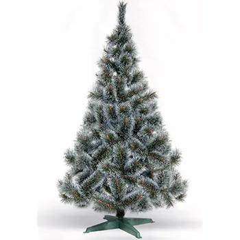 Novog. jelka Vein trees 220cm zelena sa belim krajevima iglica Grips