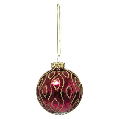 Novog. kićanka-kuglica fi 7cm FeericLights and Christmas