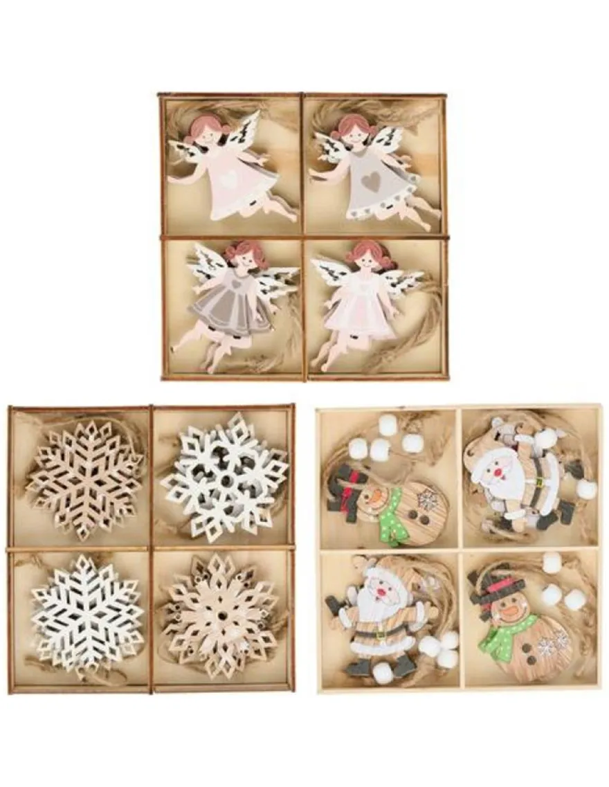 Novog. kićanke Xmas 5.5cm 12/1 u kutiji sort Articasa