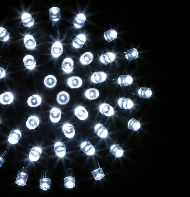 Novog. lampice 500 LED hladno bele 8 funkcija 50+5m Feeric