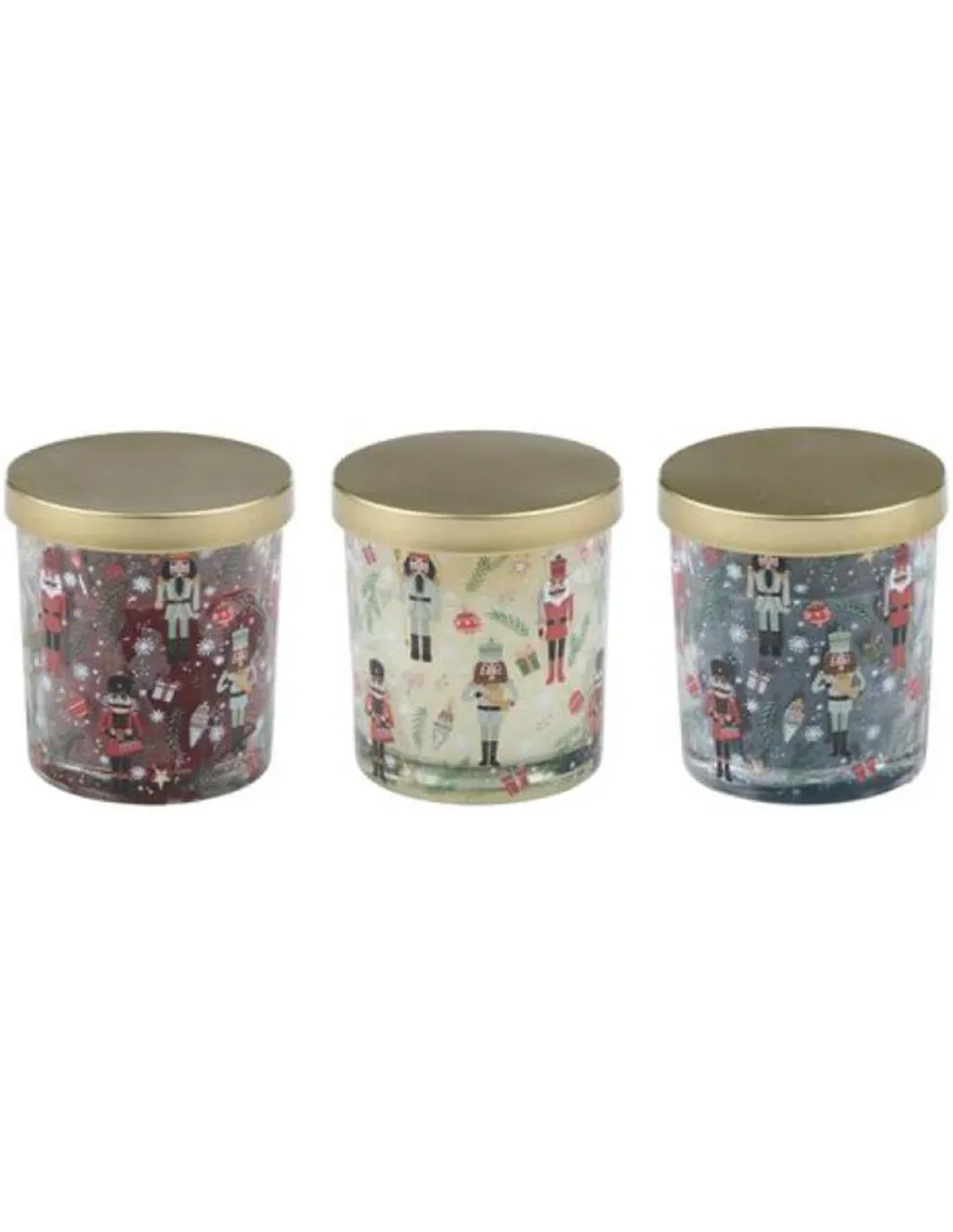 Novog. mirisna svijeća Royal guard fi 7x8cm u staklenoj čaši sort C. Gift