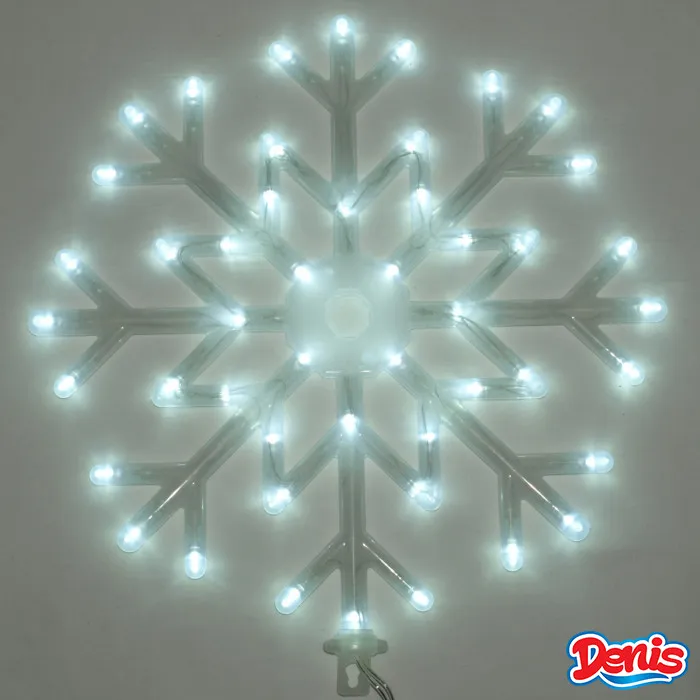Novog. ukras - pahulja 60cm sa led lampicama E.Denis