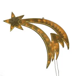 Novog. ukras - zvezda repatica 35LED 28x43x2cm E.Denis
