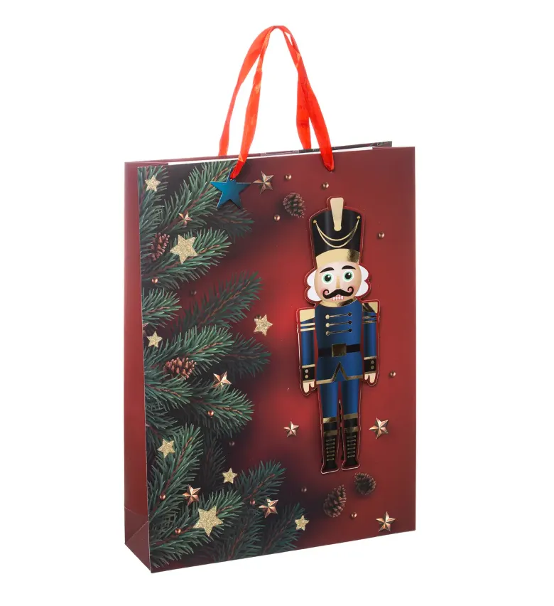 Novogodišnja ukrasna kesa 33x46cm Atmosphera C. D Interieur