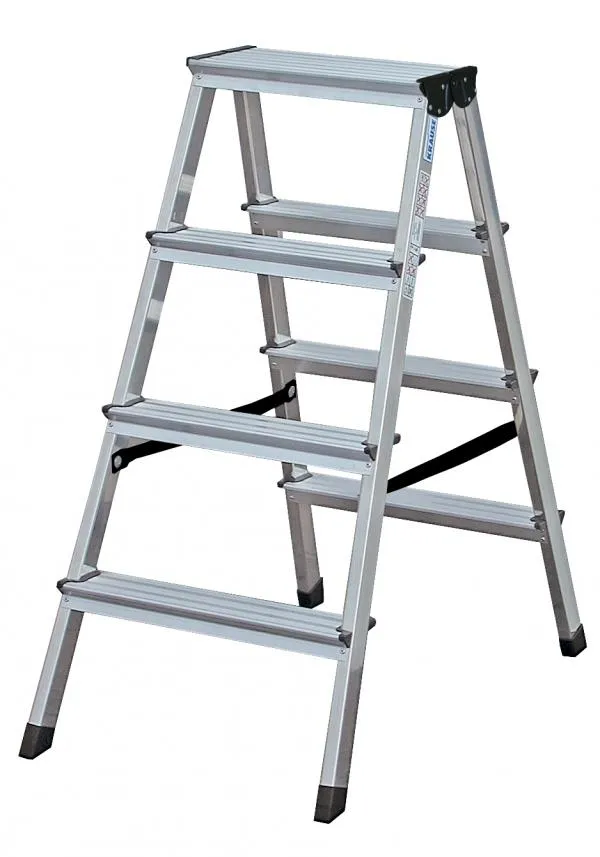 Obostrane Aluminijumske merdevine Dopplo 2x4 gazišta