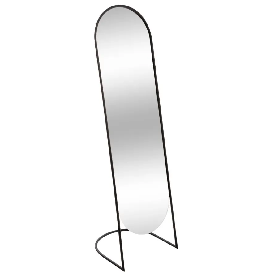 Ogledalo 39x40x140cm crno Atmosphera Createur Dinterieur