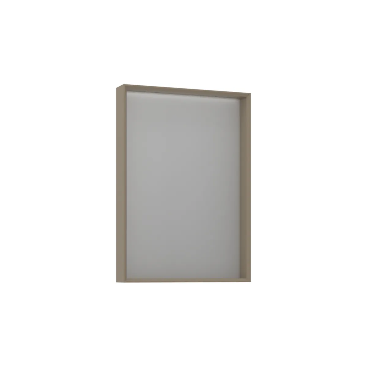 Ogledalo Clay sa led osvetljenjem 65x95cm boja peska Orka