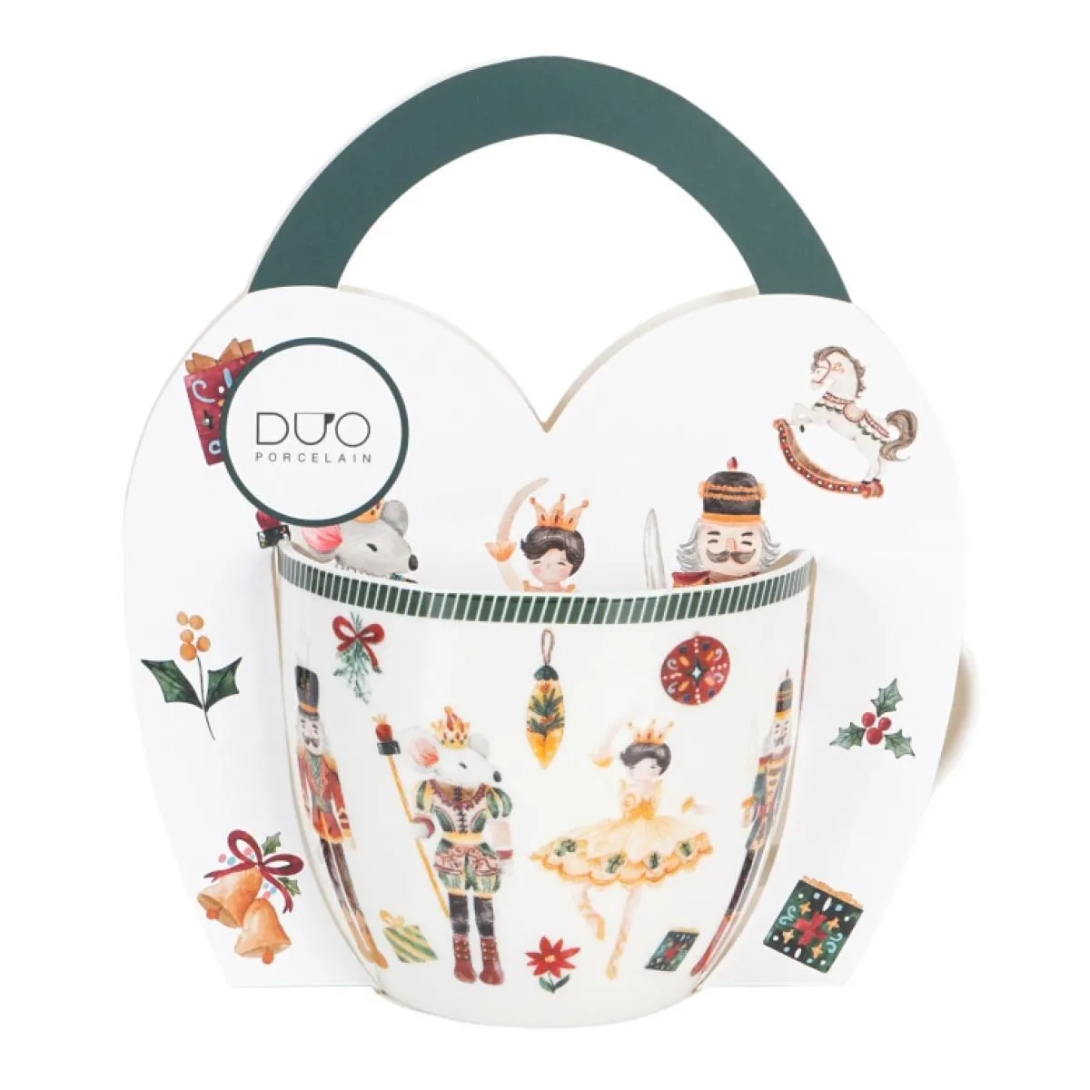 Šolja Christmas Nutcracker 460ml u poklon pakovanju Duo