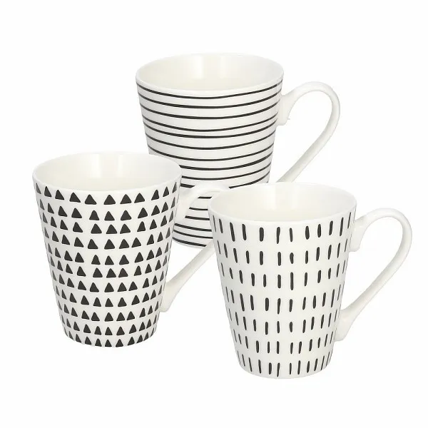 Šolja za čaj 330ml Metropolis Graphic Tognana