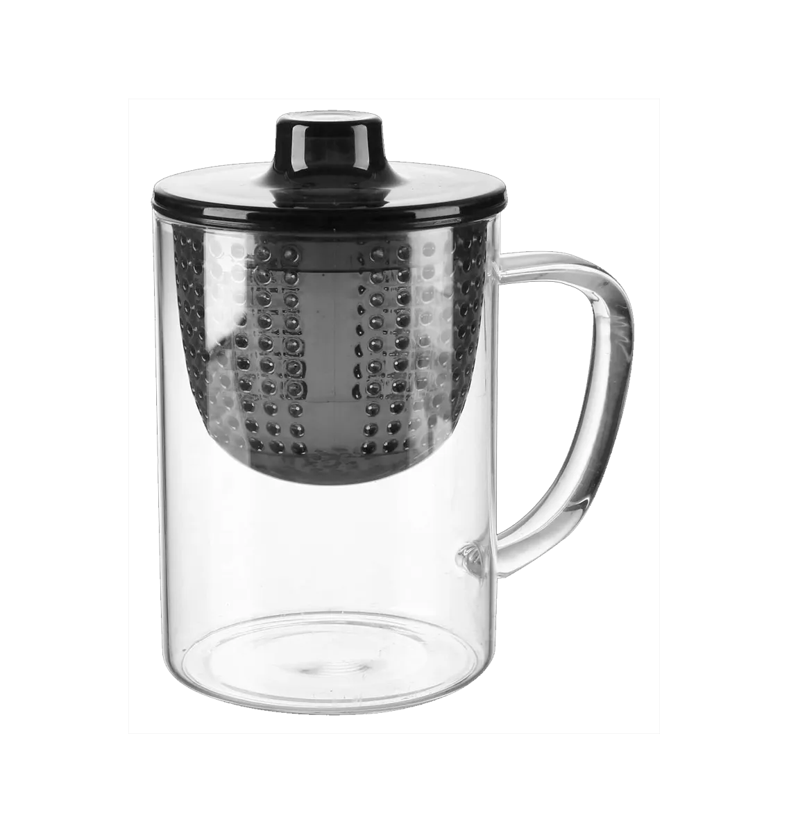 Šolja za čaj 400ml sa filterom i poklopcem M-Casa collection
