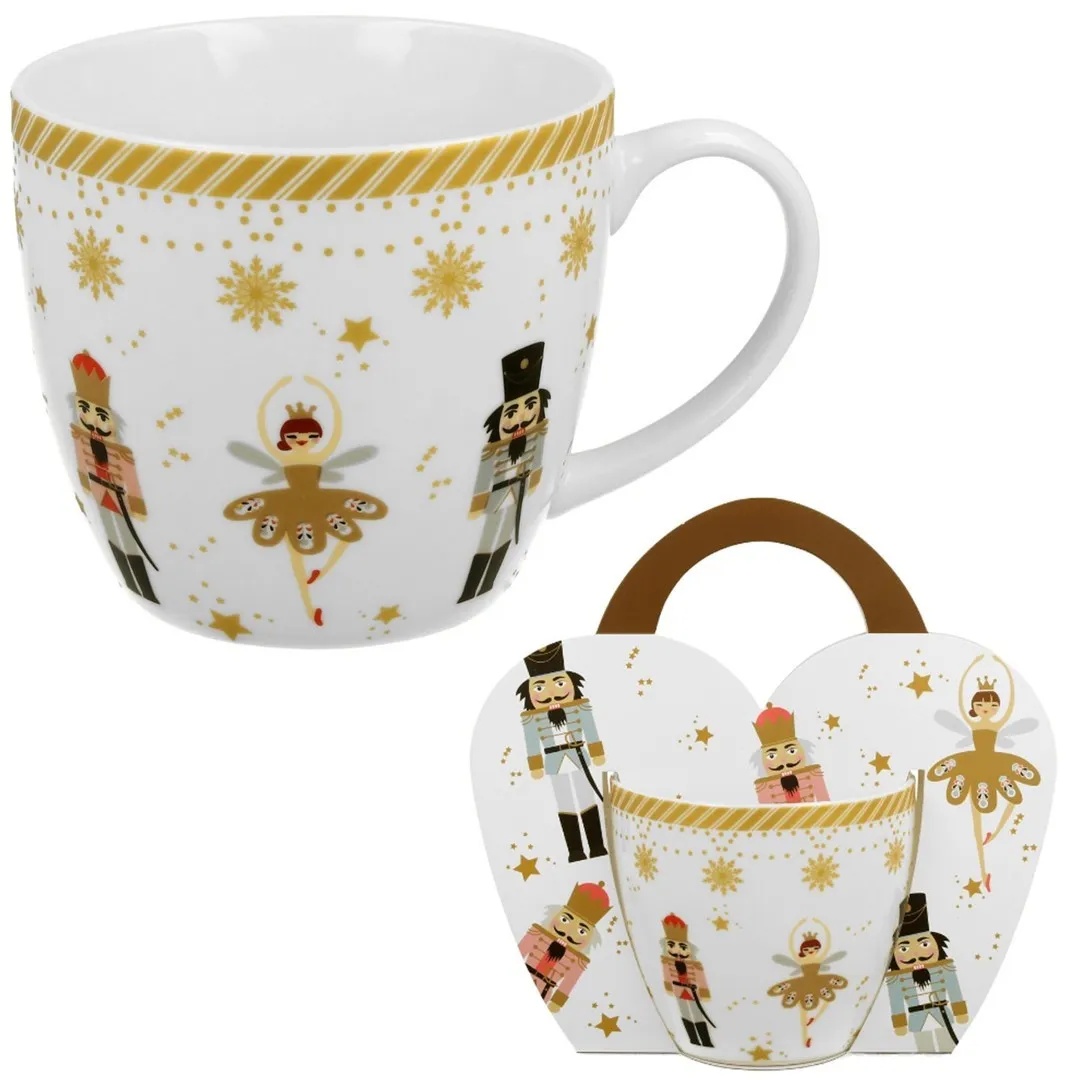 Šolja za čaj Christmas Ballerina 460ml u poklon pakovanju Duo