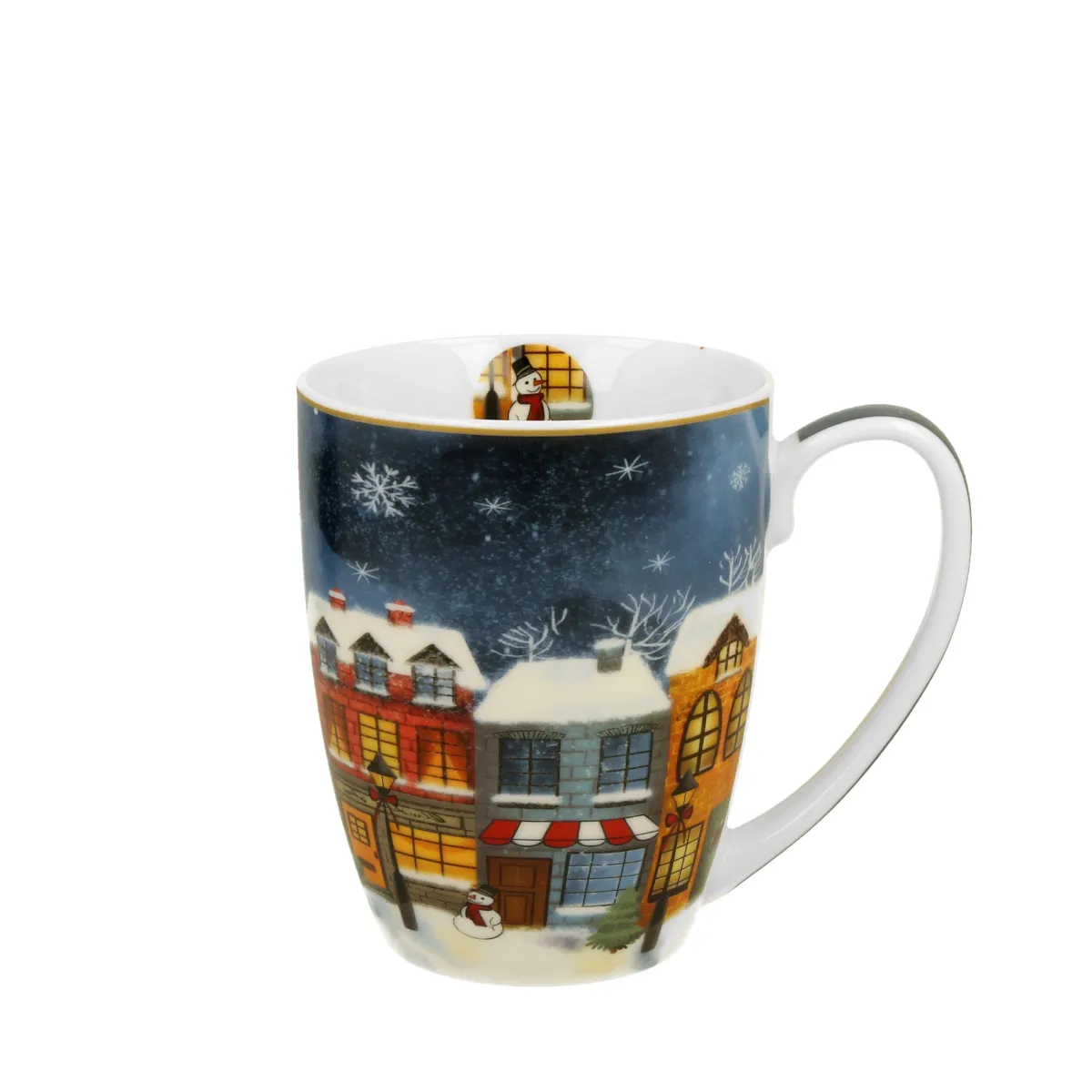 Šolja za čaj Christmas City 350ml u poklon pakovanju Duo