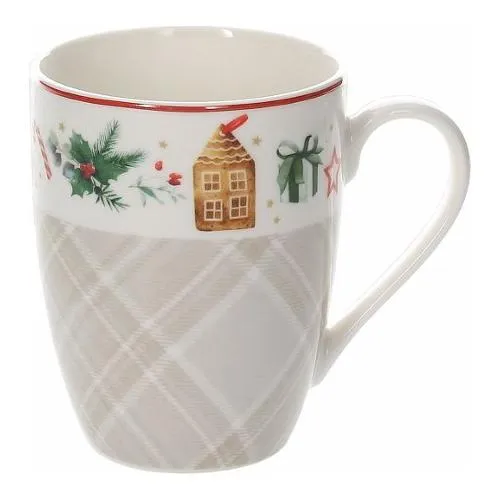 Šolja za čaj Iris Xmas Joy 350ml Tognana