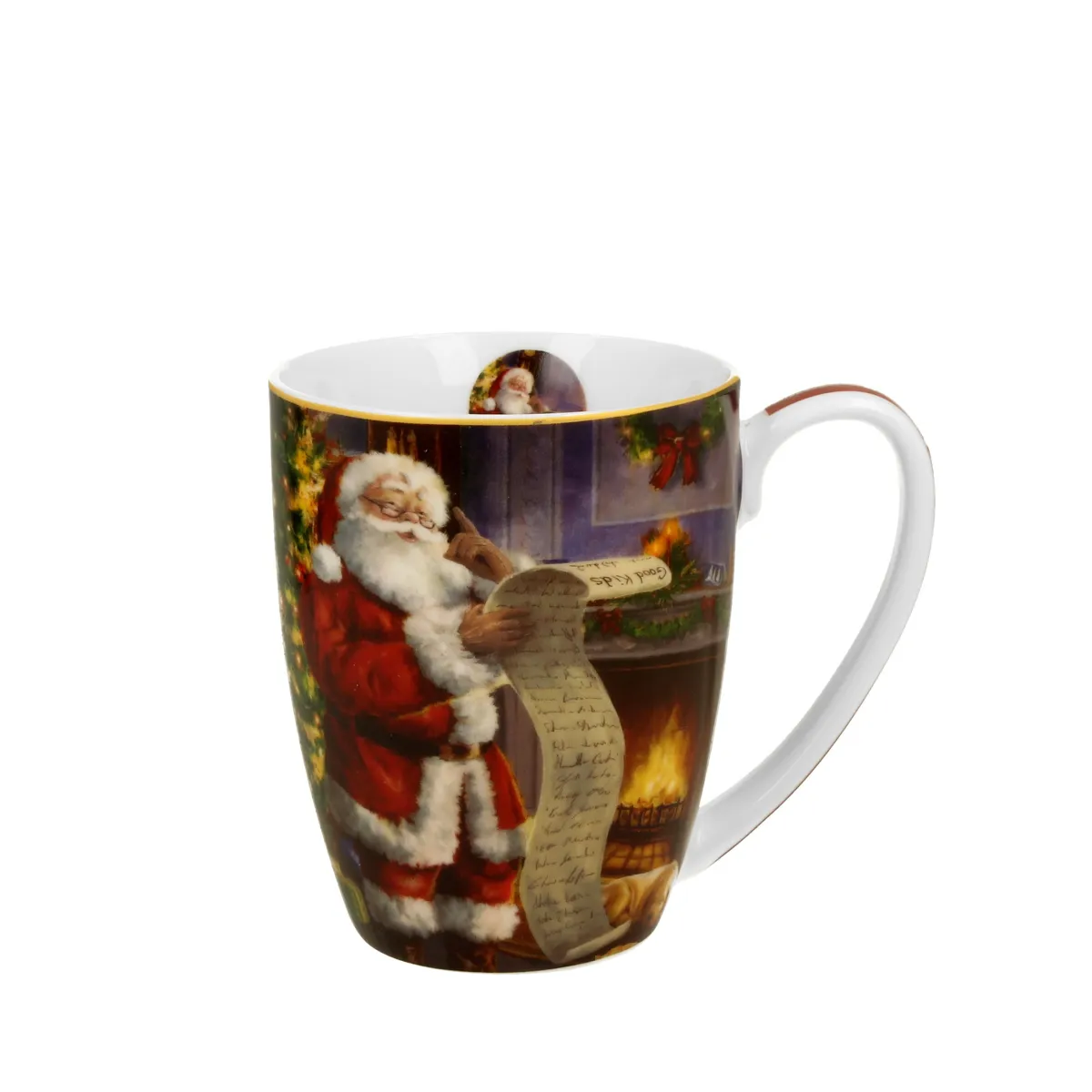 Šolja za čaj Santa letter 350ml u poklon pakovanju Duo
