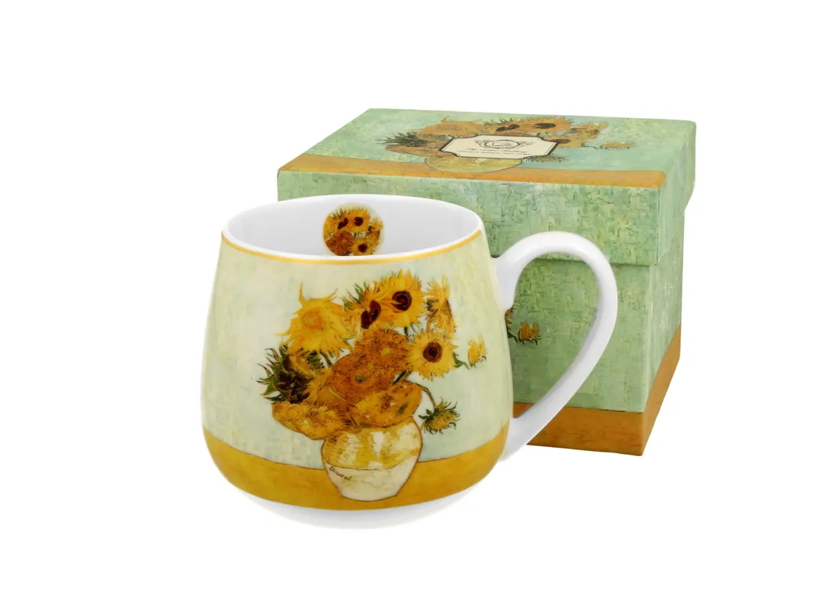 Šolja za čaj Sunflowers 430ml u poklon pakovanju V. Van Gogh