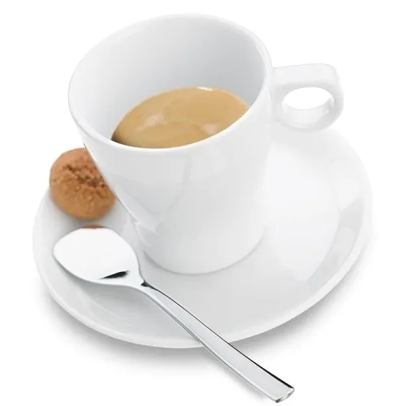 Šolja za espreso Barista sa tanjirićem i kašičicom 60ml bela WMF