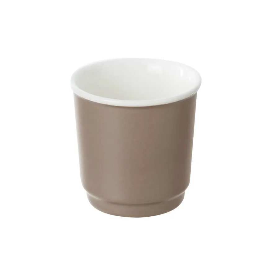 Šolja za espreso kafu Nature 90ml taupe S. de Gourmet