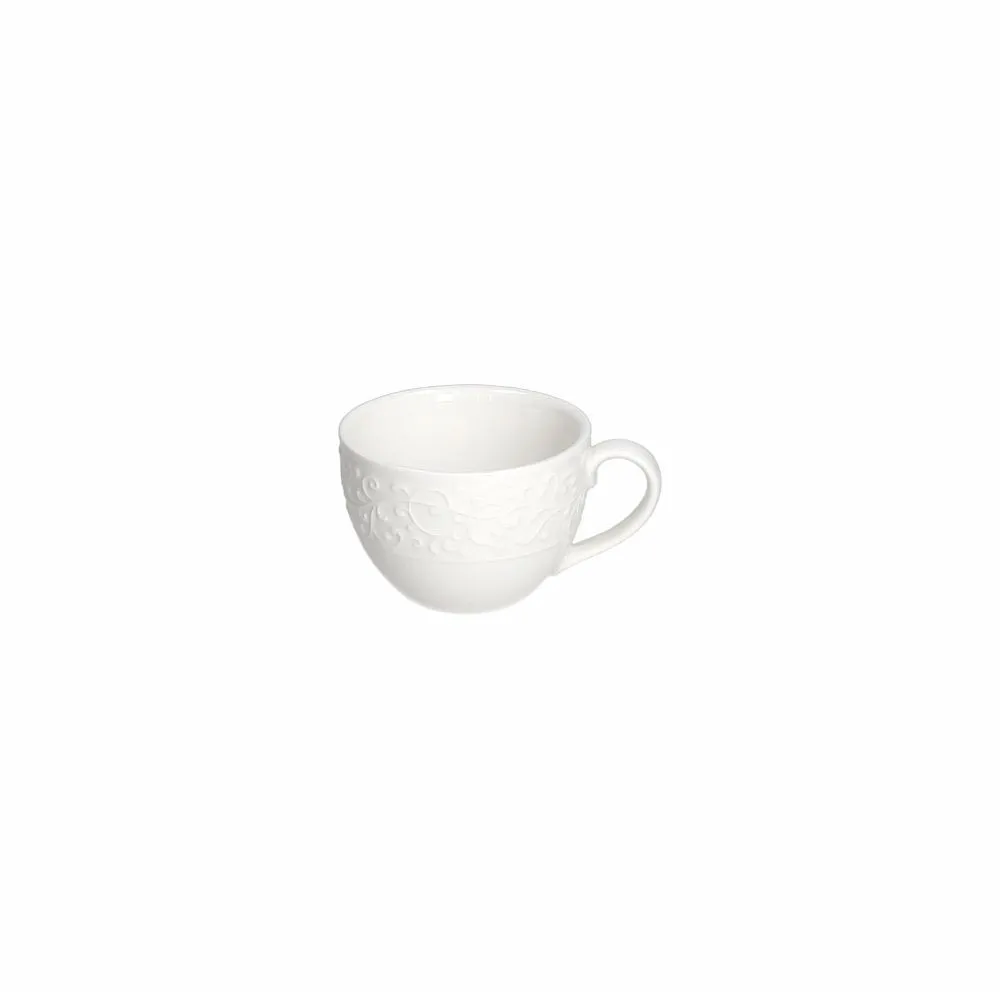 Šolja za espresso kafu Jasmin 90ml bela Tognana
