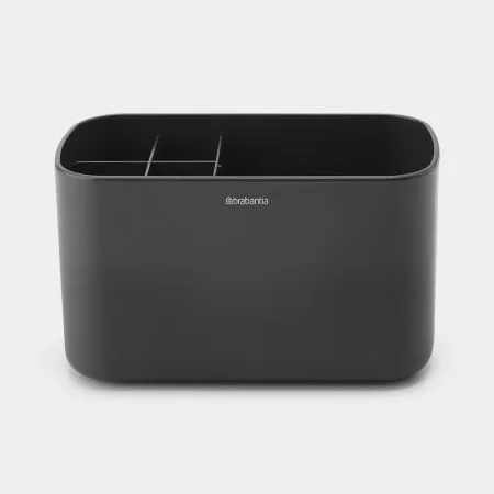 Organizer ReNew za kupatilo 2u1 tamno sivi Brabantia