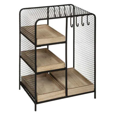 Organizer za nakit Arty 20x15x28cm crni Atmosphera C. Dinterieur