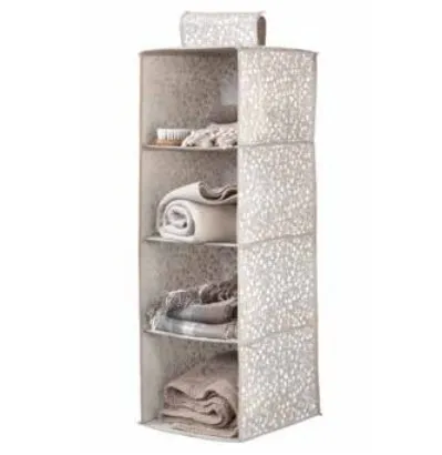 Organiz.za ormar sa 4 pol. Bouquet 30x30x84cm sort Cosatto