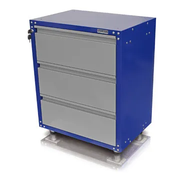 Ormar za alat sa tri fioke podni 670x465x845mm