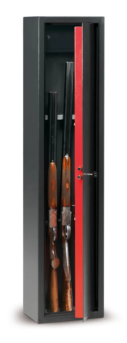 Ormar za oružje na ključ za 5 kom 36kg Technomax