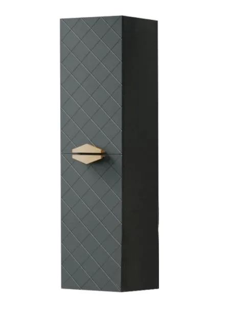 Ormarić za kupatilo-vertikala Amazon 35x100cm antracit Denko