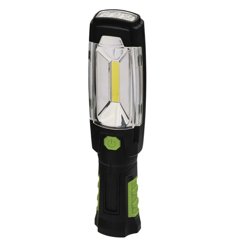 P4518 LED lampa punjiva ručna 3W COB+6 dioda