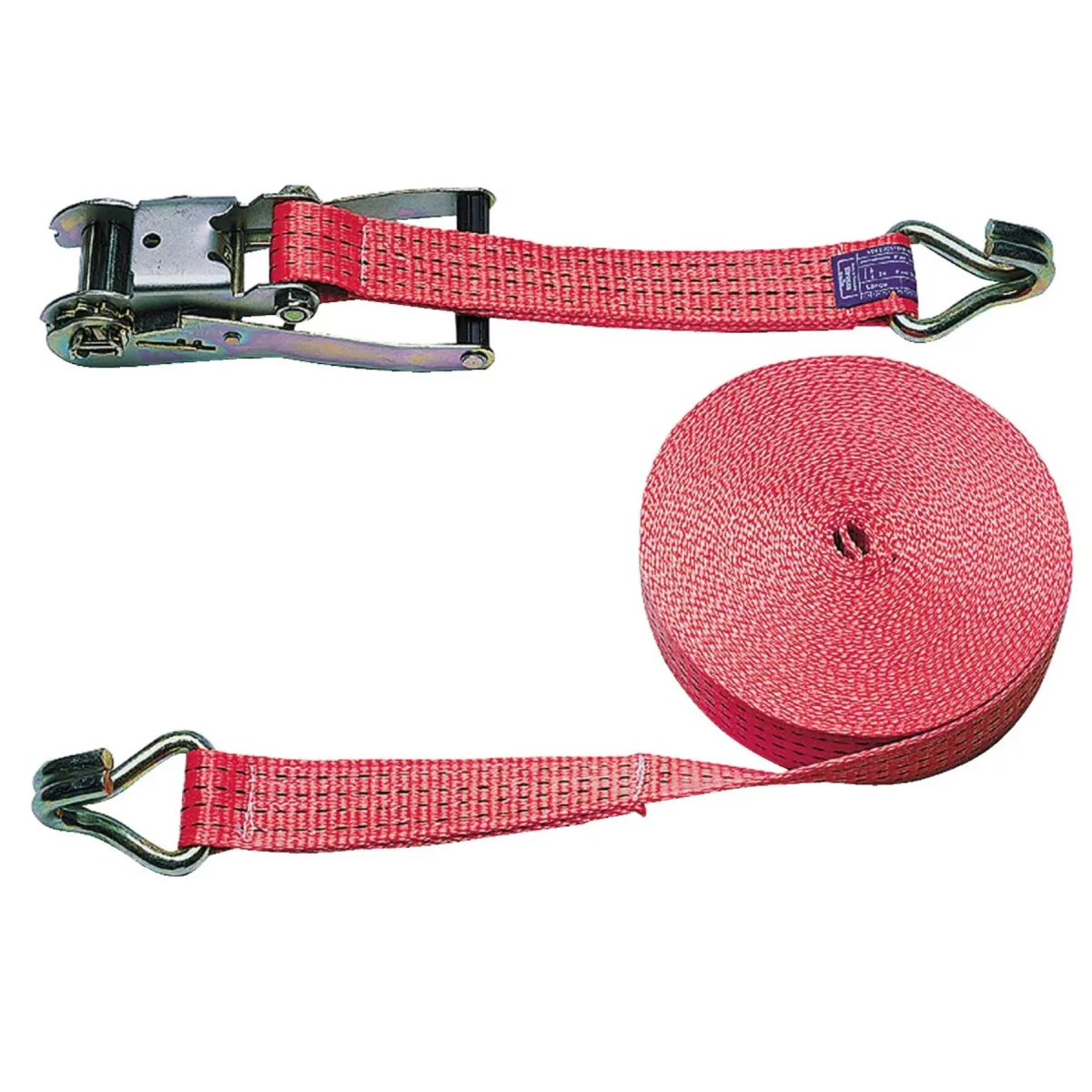Španer dvodelni 50mm/8m crveni