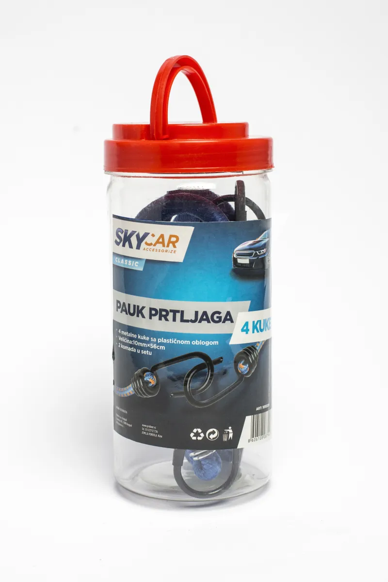 Španer fi 10mm x 56cm za prtljag sa 2 kuke 2/1 Sky Car