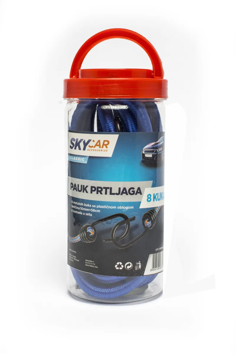 Španer fi 10mm x 56cm za prtljag sa 2 kuke 4/1 Sky Car
