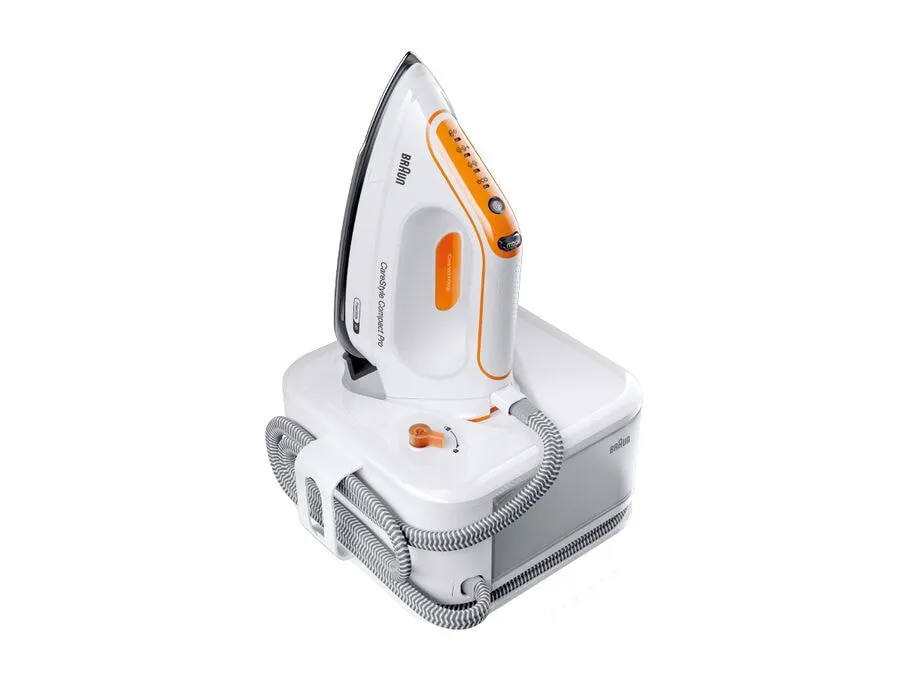 Parna stanica CareStyle 2000-2400W bela/naradž. Braun
