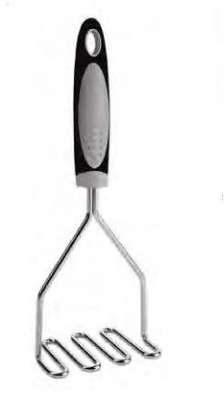 Pasirka za krompir Easy grip 24.5cm inoks/pvc Ghidini