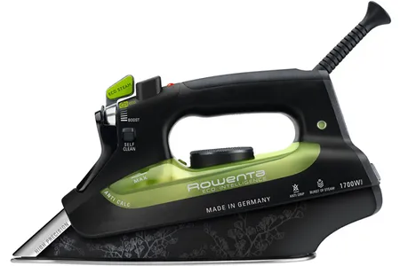 Pegla na paru Eco Intelligence 2150-2600W crna/zelena Rowenta