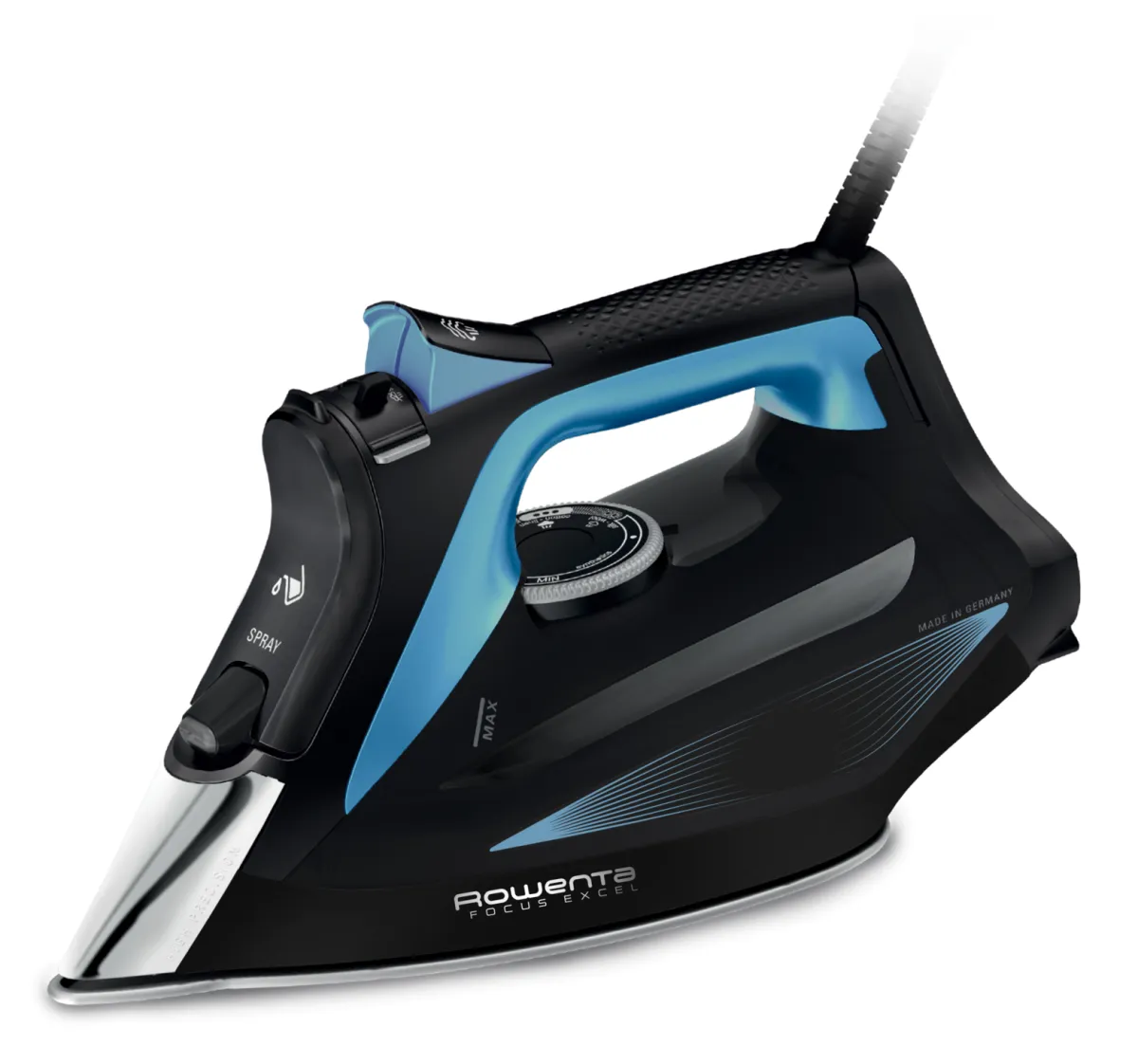 Pegla na paru Focus Excel 2270-2700W crna Rowenta