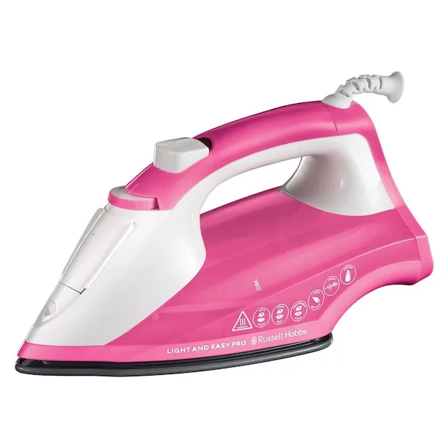 Pegla na paru Light & Easy Pro 2150-2600W rozo-bela Russel Hobbs