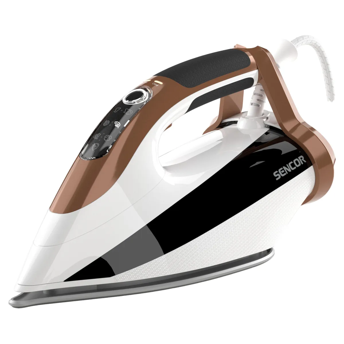 Pegla na paru SSI 8400BZ 2400-2800W bela/braon Sencor