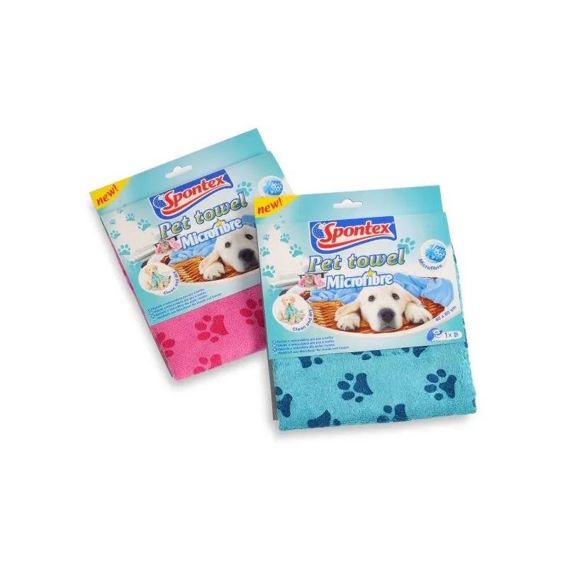 Peškir za kućne ljubimce Pet Towel 40x80cm sort Spontex