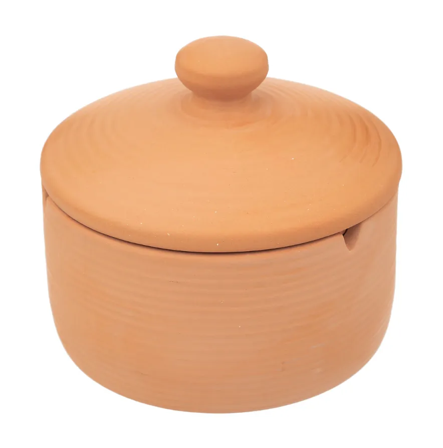 Pepeljara Cozy fi 12cm sa poklopcem terakota Atmosphera