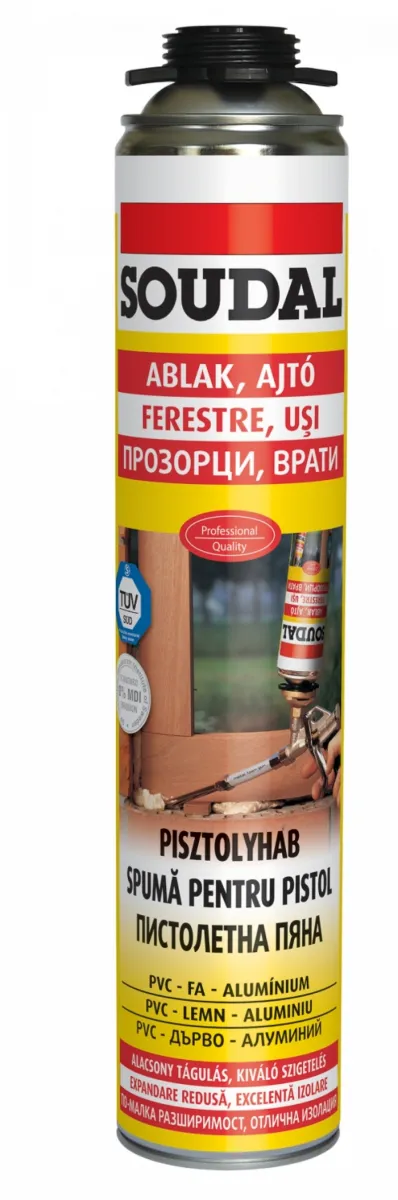 Pištoljska pur pena žuta