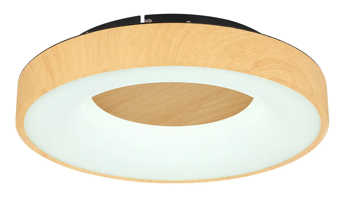 Plaf. Jolli LED 30W 2700-6000K  sa daljinskim up. boja drveta Globo