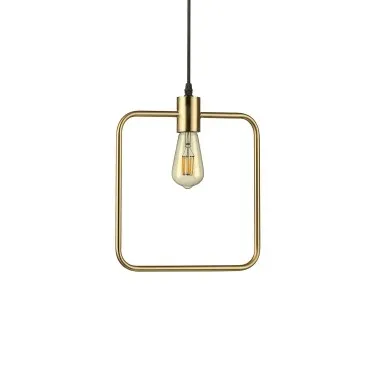 Plaf. svjet.-visilica Abc SP1 E27 1x70W kvadrat mesing Ideal Lux