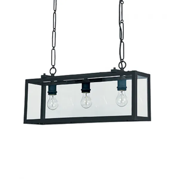 Plaf. svjetiljka-visilica Igor SP3 E27 3x60W crna Ideal Lux