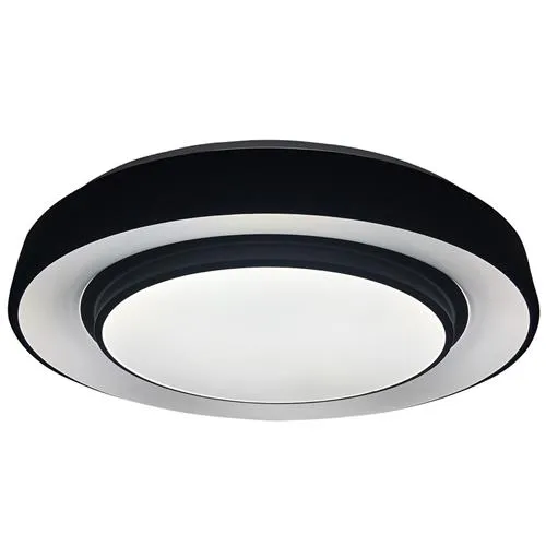 Plafonjerka Naomi Smart fi 38cm 24W LED 3000-6000K crna Milagro